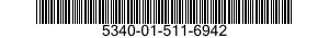 5340-01-511-6942 CLAMP,LOOP 5340015116942 015116942