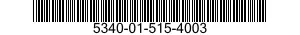 5340-01-515-4003 BRACKET,MOUNTING 5340015154003 015154003