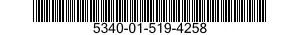 5340-01-519-4258 BRACKET,MOUNTING 5340015194258 015194258