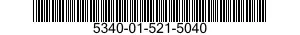 5340-01-521-5040 CLAMP,RECTANGULAR,A 5340015215040 015215040