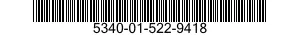 5340-01-522-9418 BRACKET,MOUNTING 5340015229418 015229418