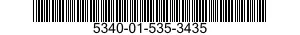 5340-01-535-3435 BRACKET,MOUNTING 5340015353435 015353435