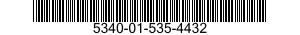 5340-01-535-4432 HINGE,ACCESS DOOR 5340015354432 015354432