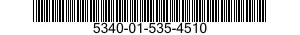 5340-01-535-4510 PLATE,MOUNTING 5340015354510 015354510