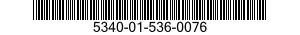 5340-01-536-0076 SLIDE SECTION,DRAWER,EXTENSION 5340015360076 015360076