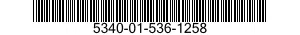 5340-01-536-1258 LOCKING PLATE,NUT AND BOLT 5340015361258 015361258