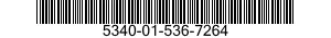 5340-01-536-7264 BRACKET,MOUNTING 5340015367264 015367264