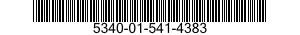 5340-01-541-4383 PAD,CUSHIONING 5340015414383 015414383