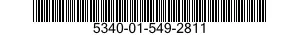 5340-01-549-2811 BRACKET,MOUNTING 5340015492811 015492811