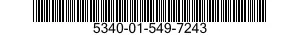 5340-01-549-7243 BRACKET,MULTIPLE ANGLE 5340015497243 015497243