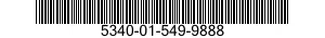 5340-01-549-9888 CLAMP,BLOCK 5340015499888 015499888