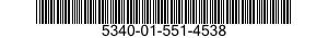 5340-01-551-4538 BRACKET,MOUNTING 5340015514538 015514538