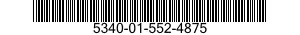 5340-01-552-4875 BRACKET,MOUNTING 5340015524875 015524875