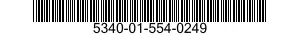 5340-01-554-0249 STOP,MECHANICAL 5340015540249 015540249