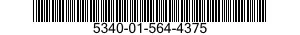 5340-01-564-4375 BRACKET,MOUNTING 5340015644375 015644375