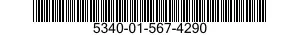 5340-01-567-4290 PLUG,PROTECTIVE,DUST AND MOISTURE SEAL 5340015674290 015674290