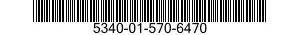 5340-01-570-6470 PLUG,PROTECTIVE,DUST AND MOISTURE SEAL 5340015706470 015706470