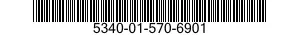 5340-01-570-6901 RETAINER,HELICAL COMPRESSION SPRING 5340015706901 015706901