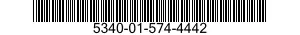 5340-01-574-4442 BRACKET,MOUNTING 5340015744442 015744442