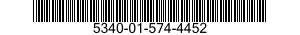 5340-01-574-4452 BRACKET,MOUNTING 5340015744452 015744452