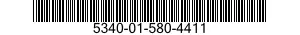 5340-01-580-4411 GUARD RAIL SECTION,GENERAL PURPOSE 5340015804411 015804411