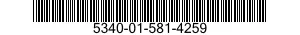5340-01-581-4259 CLAMP,LOOP 5340015814259 015814259