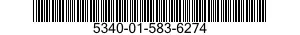 5340-01-583-6274 BRACKET,ANGLE 5340015836274 015836274