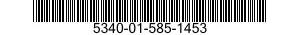 5340-01-585-1453 BRACKET,ANGLE 5340015851453 015851453