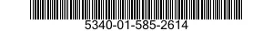 5340-01-585-2614 BAR,LATCH 5340015852614 015852614