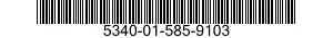 5340-01-585-9103 STANDOFF,THREADED,SPACING 5340015859103 015859103