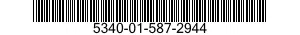 5340-01-587-2944 BRACKET,MOUNTING 5340015872944 015872944