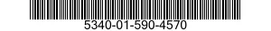 5340-01-590-4570 LATCH,RIM 5340015904570 015904570