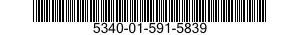5340-01-591-5839 BRACKET,MOUNTING 5340015915839 015915839