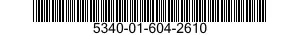 5340-01-604-2610 STANDOFF,THREADED,SPACING 5340016042610 016042610