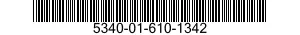 5340-01-610-1342 CLIP,RETAINING 5340016101342 016101342