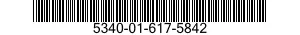 5340-01-617-5842 CLAMP,BLOCK 5340016175842 016175842