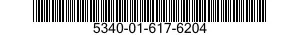 5340-01-617-6204 CLAMP,BLOCK 5340016176204 016176204