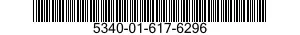 5340-01-617-6296 BAR,LATCH 5340016176296 016176296