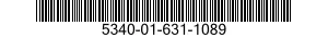 5340-01-631-1089 BRACKET,MOUNTING 5340016311089 016311089