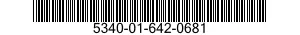 5340-01-642-0681 BRACKET,DOUBLE ANGLE 5340016420681 016420681