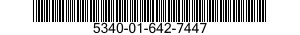 5340-01-642-7447 CLIP,ROD RETAINER 5340016427447 016427447