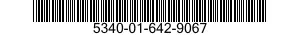 5340-01-642-9067 BRACKET,ANGLE 5340016429067 016429067