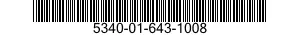 5340-01-643-1008 PLUG,EXPANSION 5340016431008 016431008