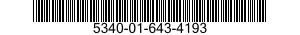 5340-01-643-4193 BRACKET,ANGLE 5340016434193 016434193