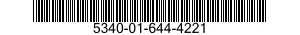 5340-01-644-4221 BRACKET,MOUNTING 5340016444221 016444221