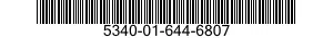 5340-01-644-6807 CLAMP,LOOP 5340016446807 016446807
