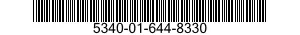 5340-01-644-8330 BRACKET,ANGLE 5340016448330 016448330
