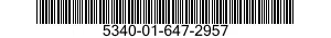 5340-01-647-2957 BRACKET,SHELF 5340016472957 016472957