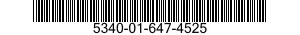 5340-01-647-4525 MOUNT,RESILIENT,UTILITY 5340016474525 016474525