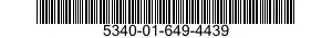 5340-01-649-4439 BRACKET,MOUNTING 5340016494439 016494439